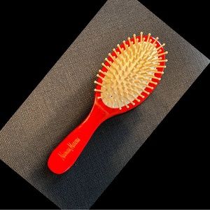 Brand New Neiman Marcus Wooden Oval Hairbrush 5 pcs